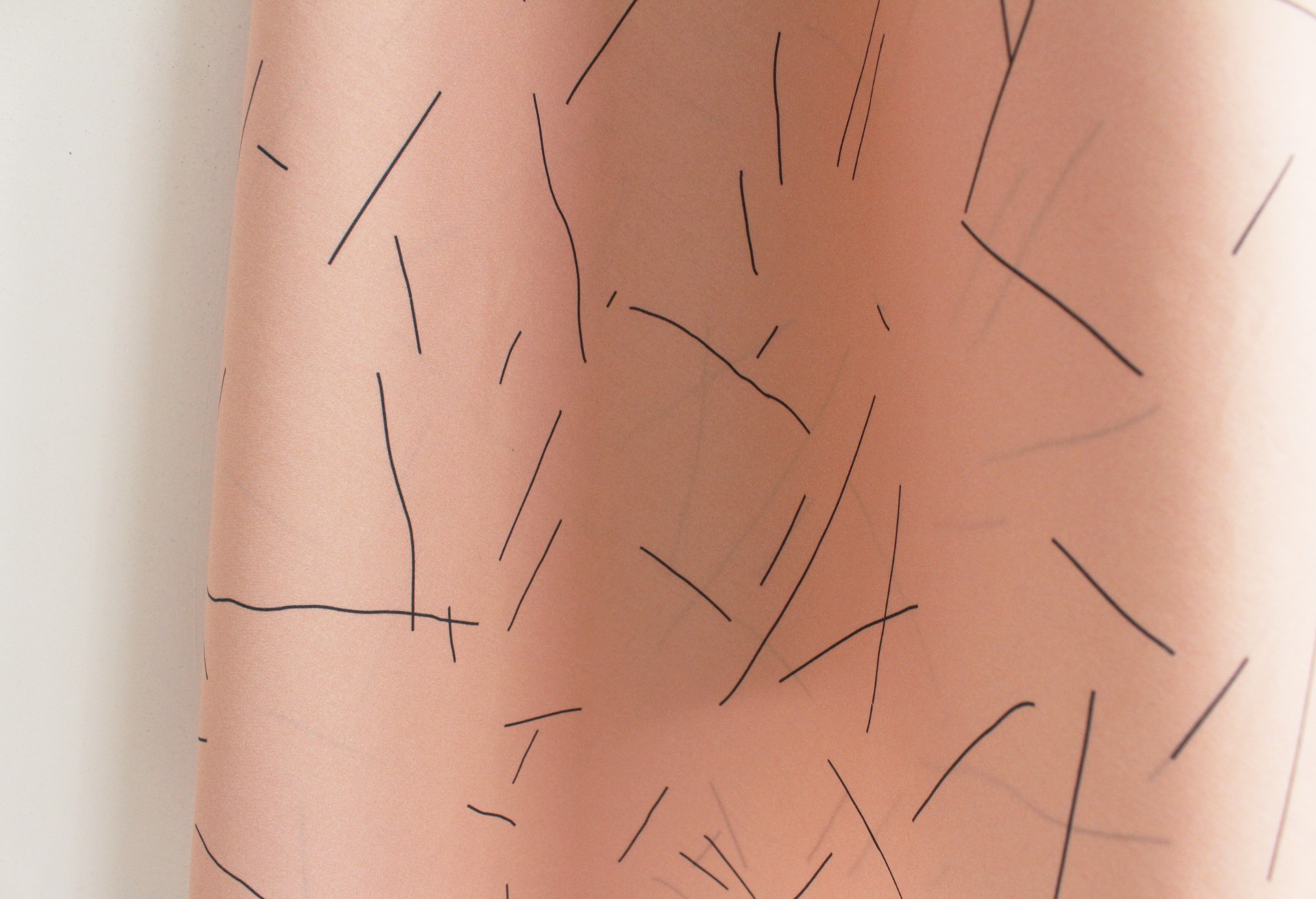 fabric pink | darkgreen 0,5 m