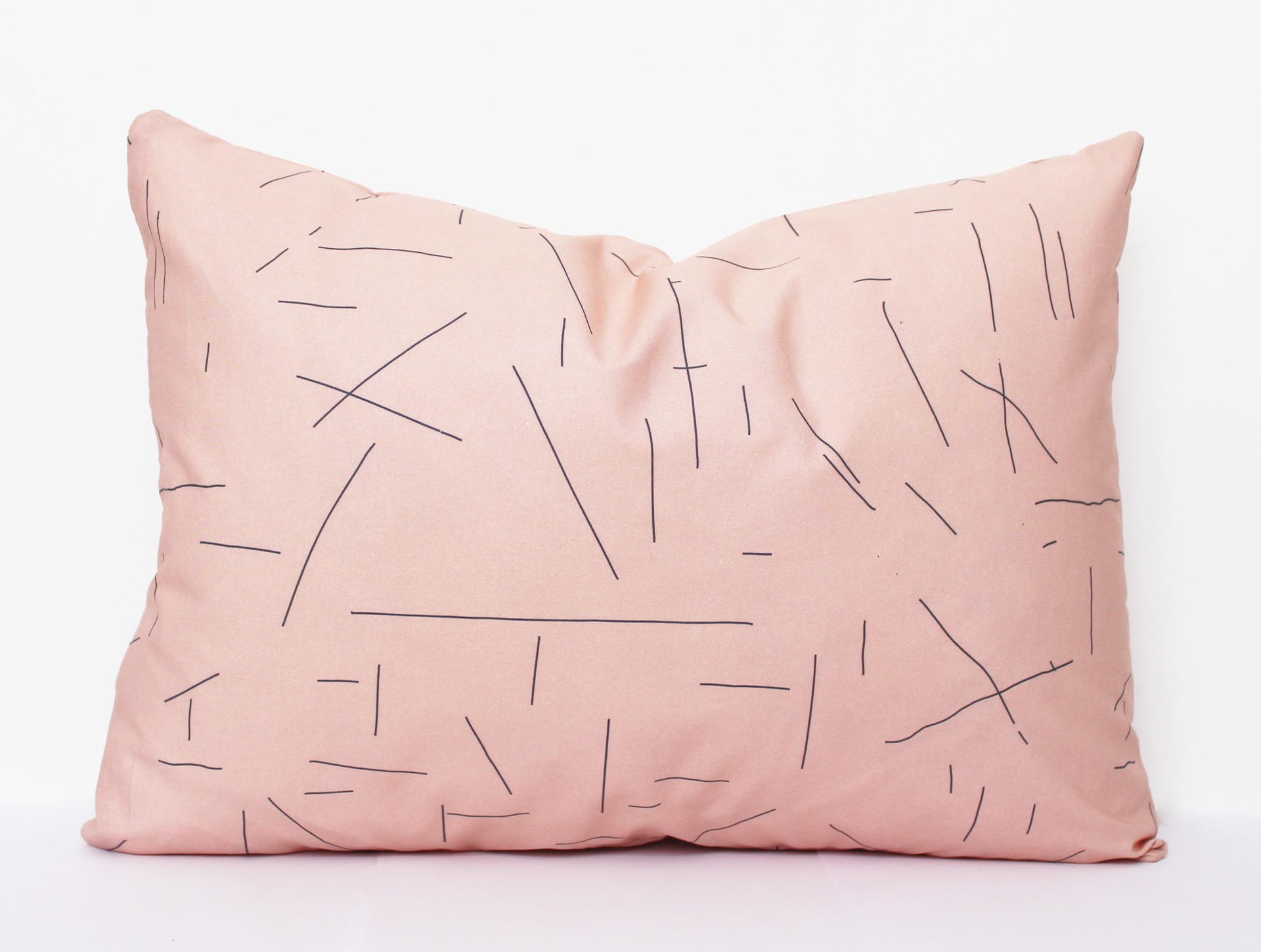 Junior pillowcase pink | darkgreen