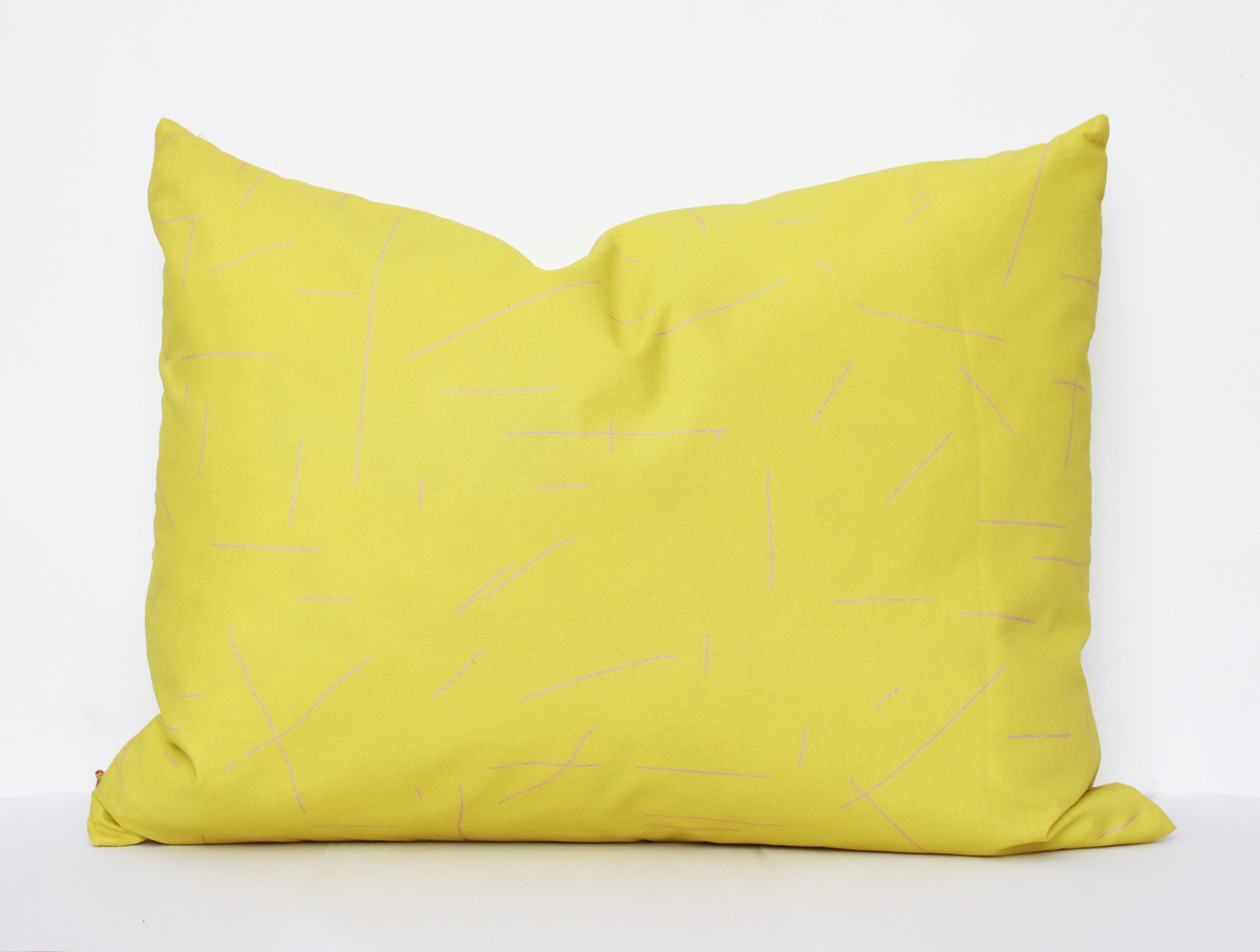 Junior pillowcase yellow | pink