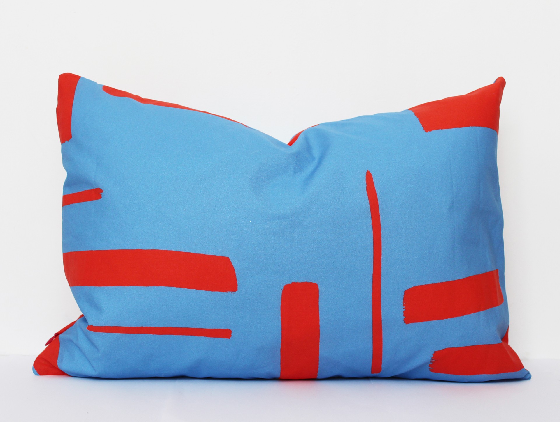 Duvetcover pillowcase: blue | red