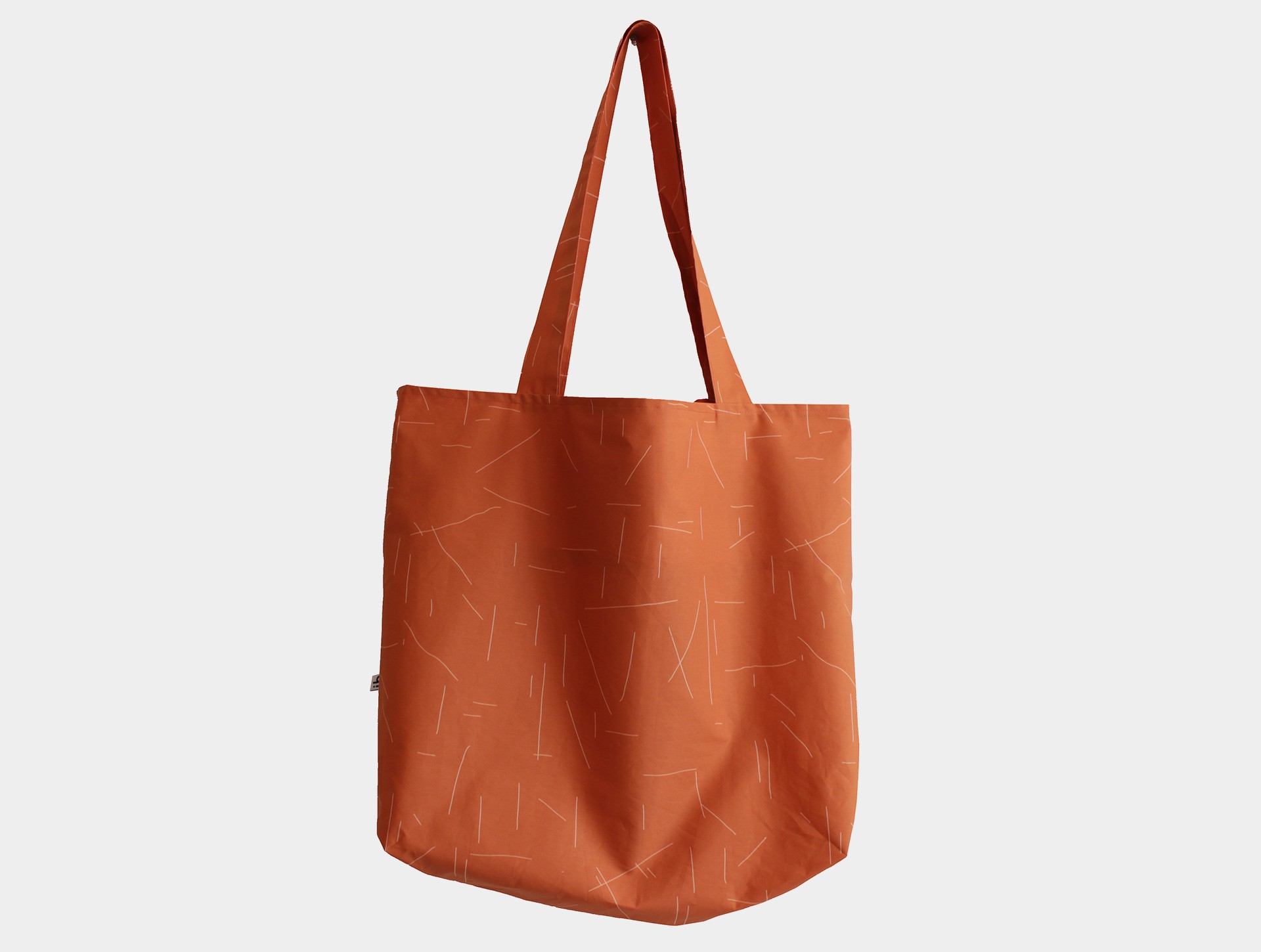 Shopper XL rusty brown | pink