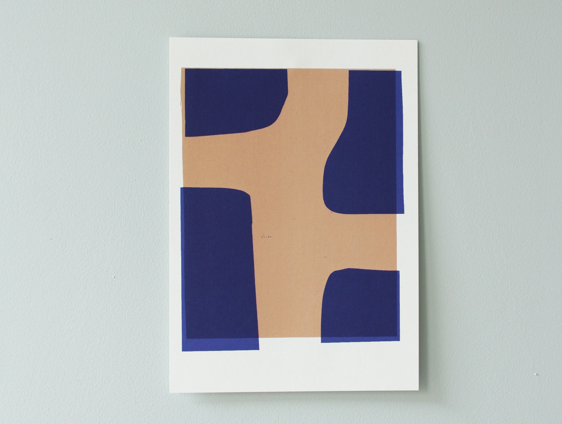 A5 poster #16 "En Route" bosweg