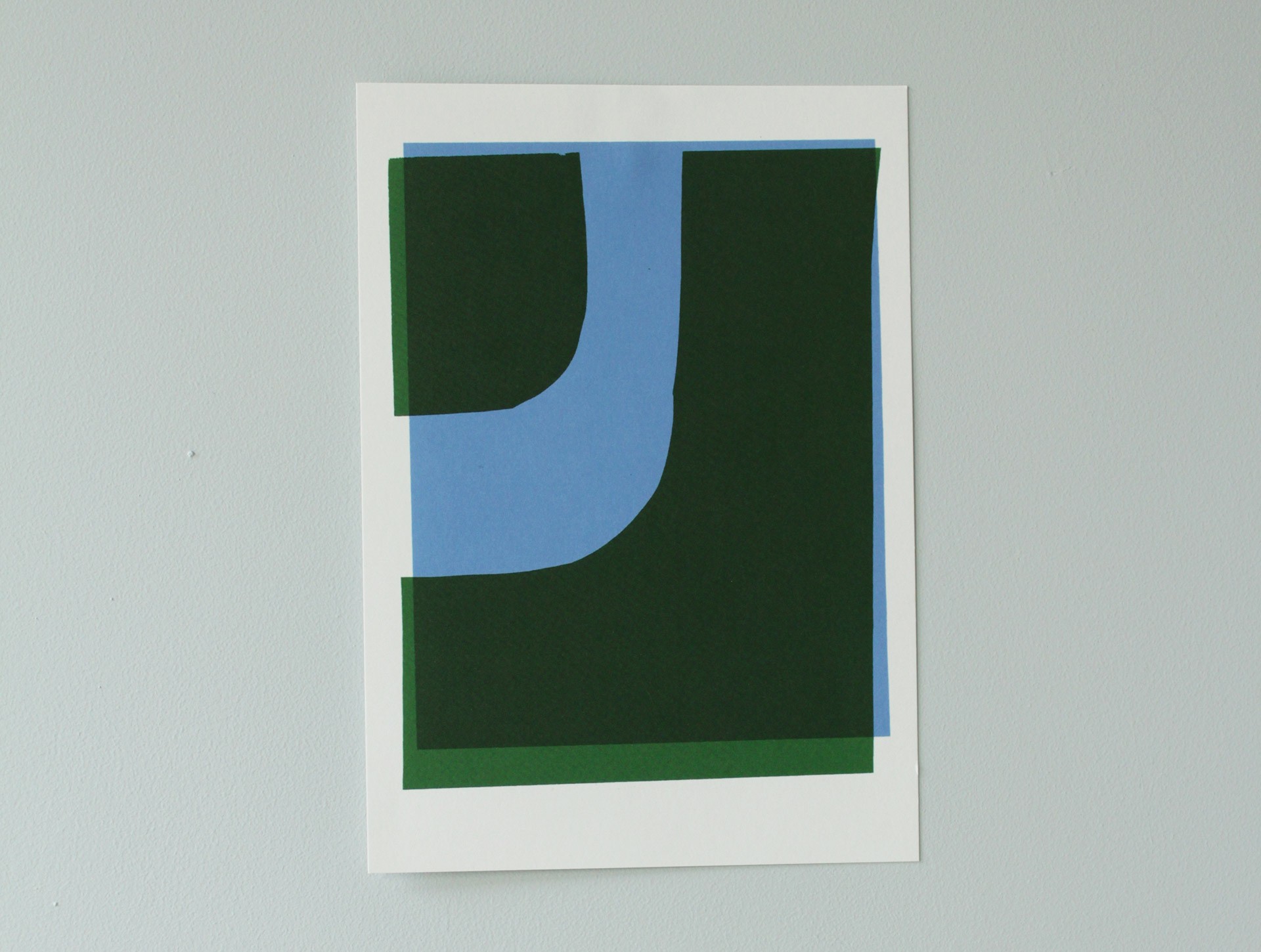 A5 poster #4 "En Route" bocht