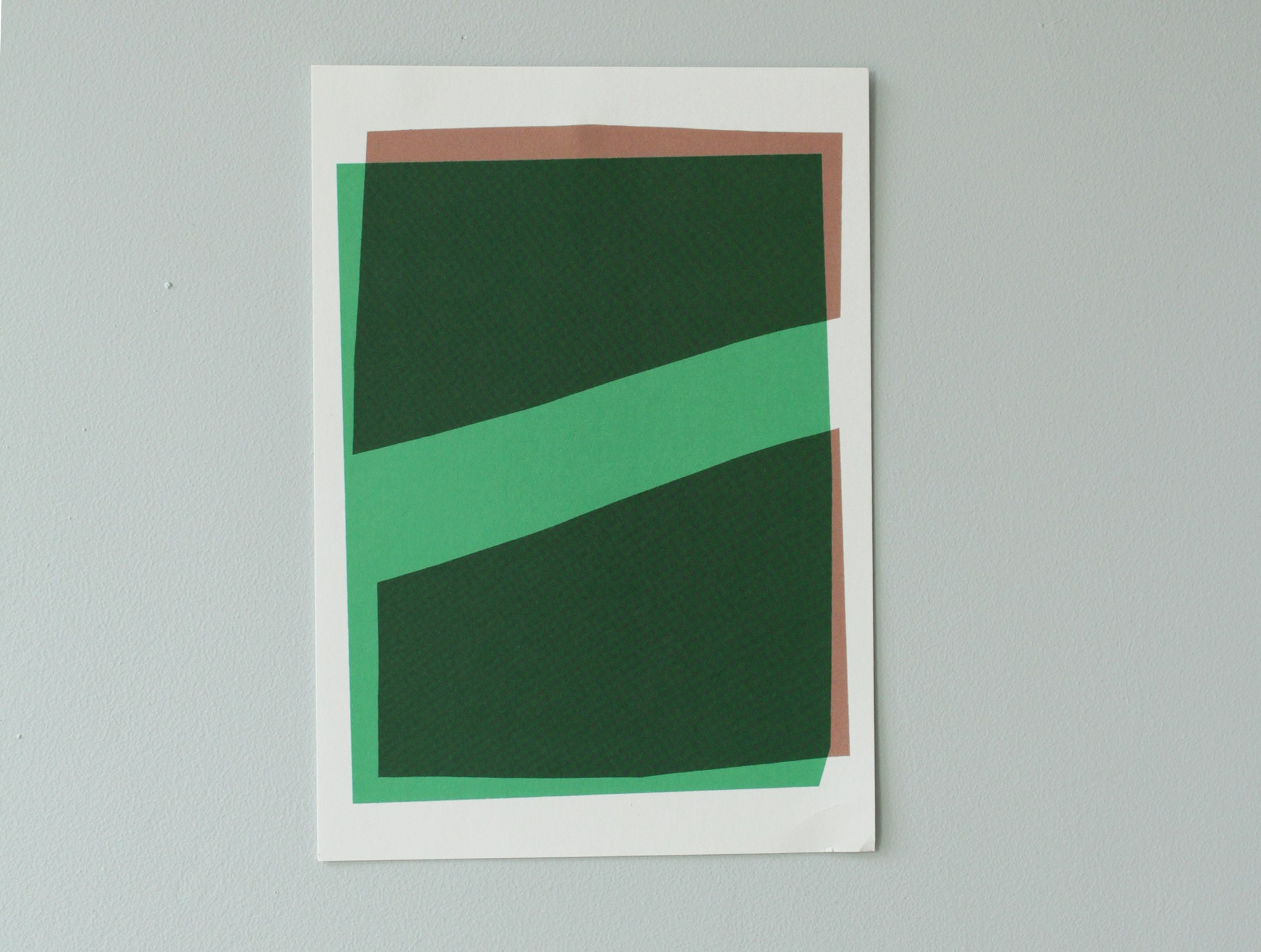 A5 poster #11 "En Route" hellingweg