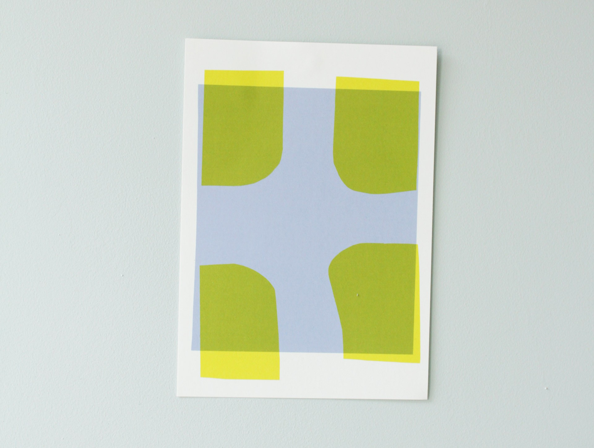 A5 poster #18 "En Route" kruispunt