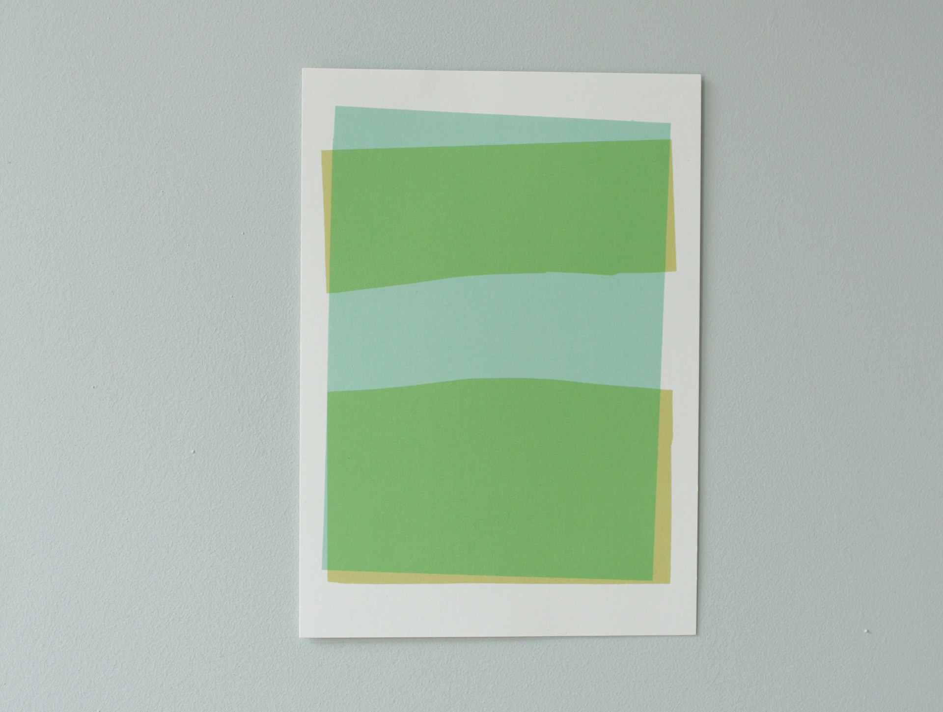 A5 poster #15 "En Route" weg