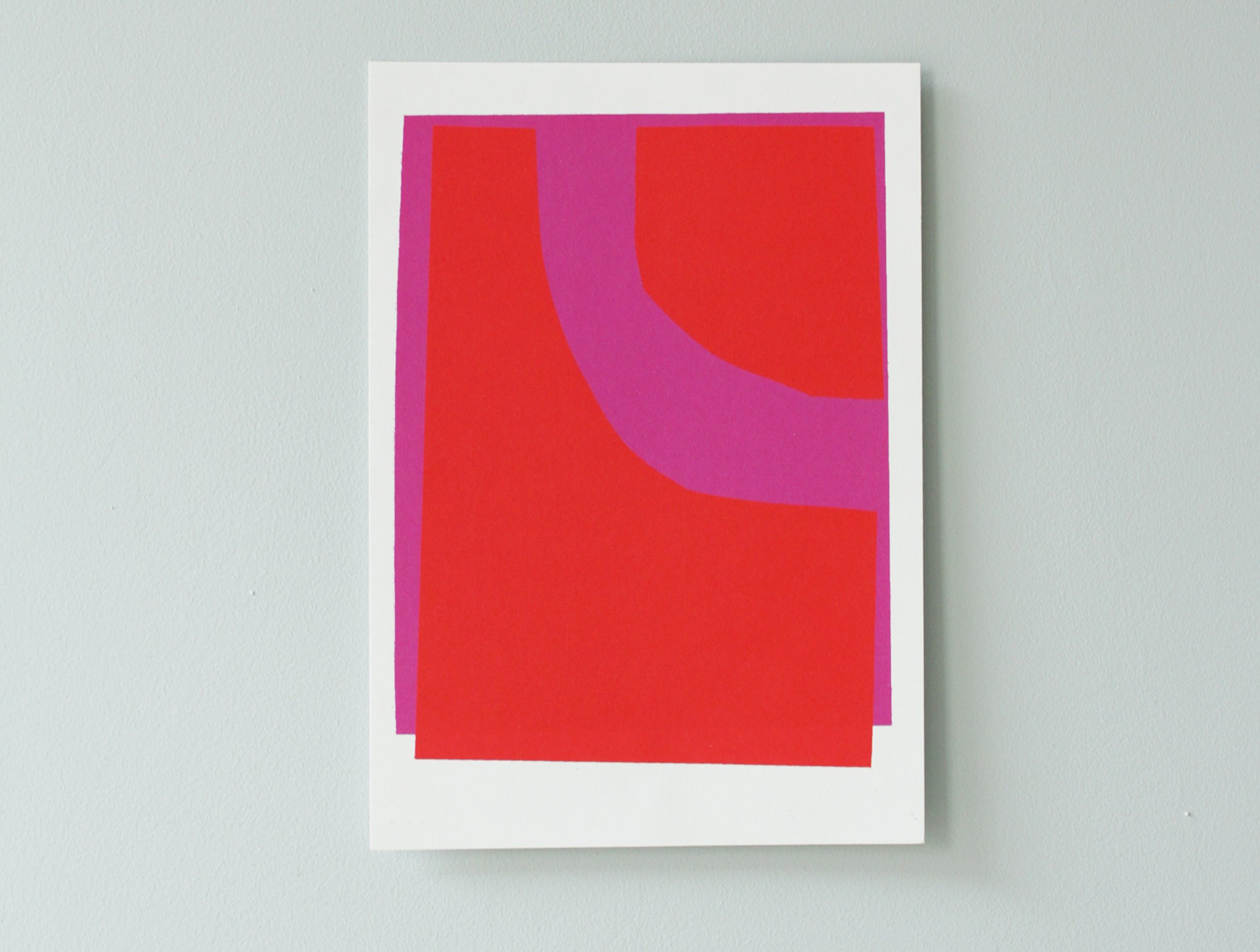 A5 poster #7 "En Route" bocht