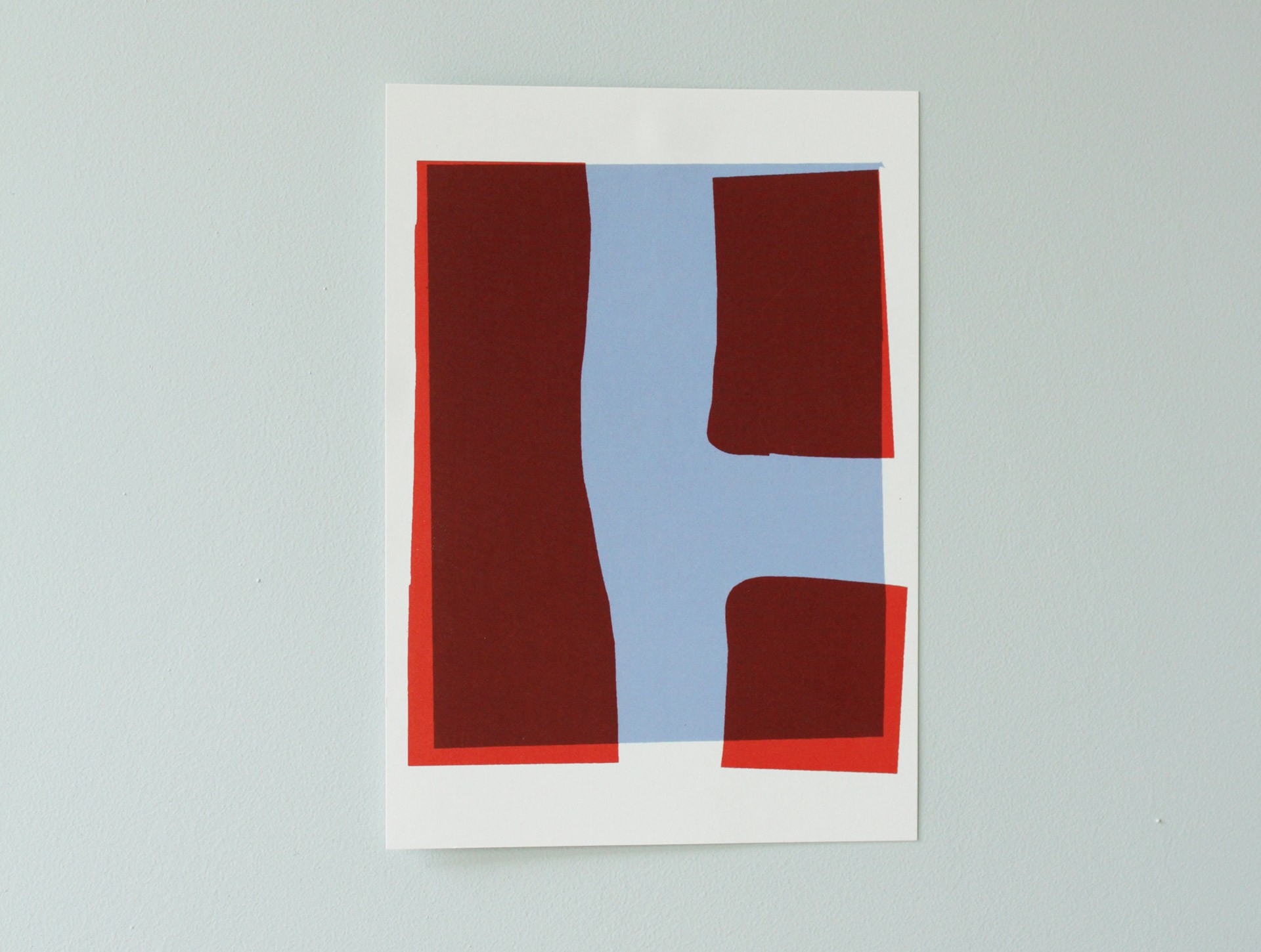 A5 poster #5 "En Route" voorrangsweg