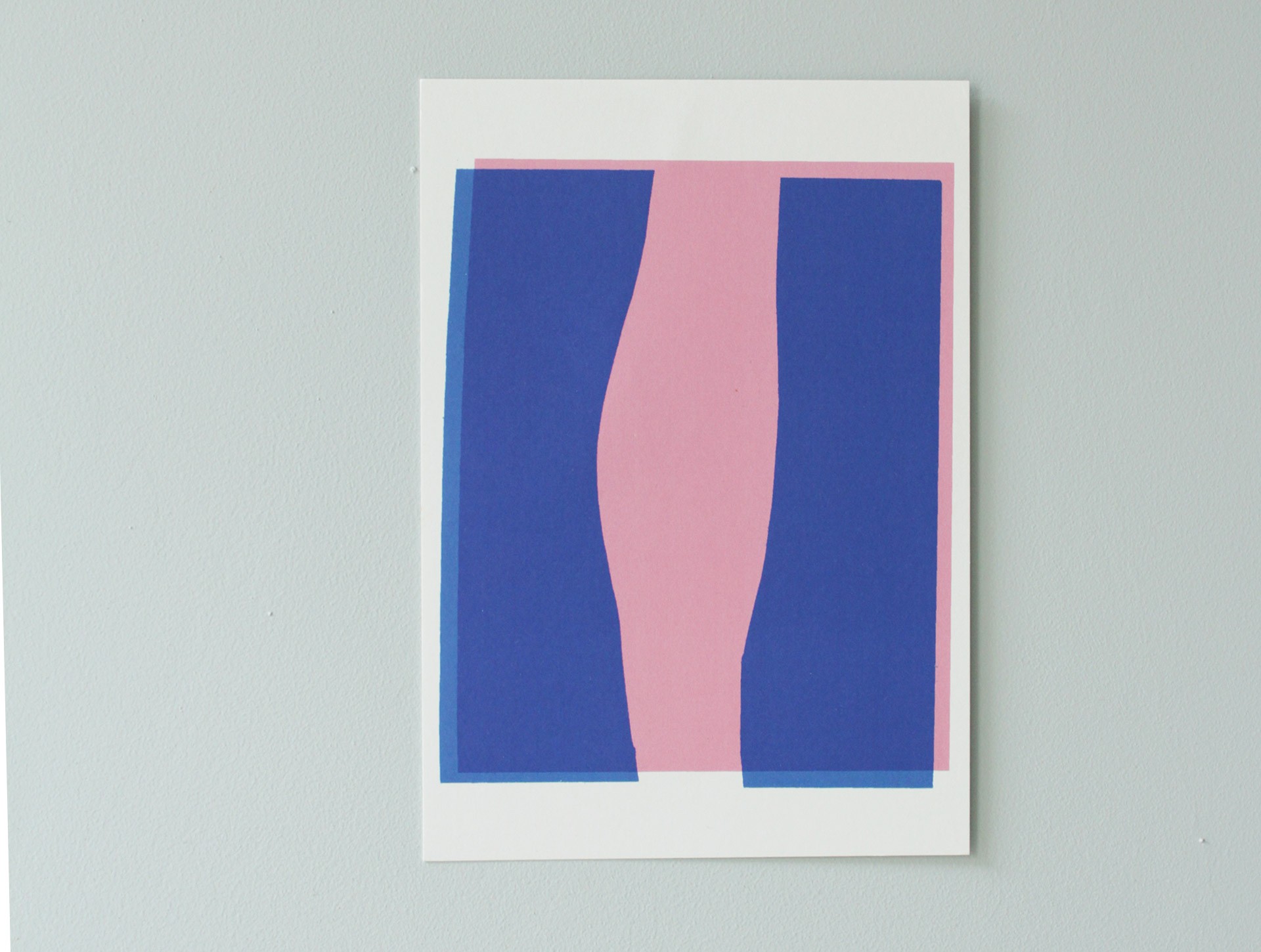 A5 poster #13 "En Route" rechte weg