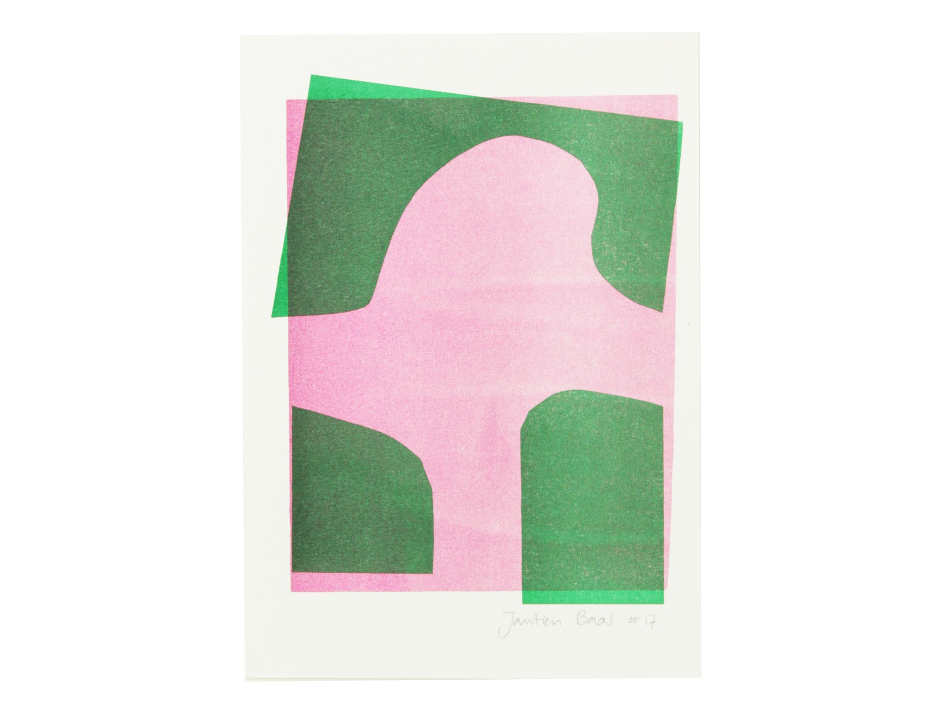 Riso Print #17 "En Route" dorpskern