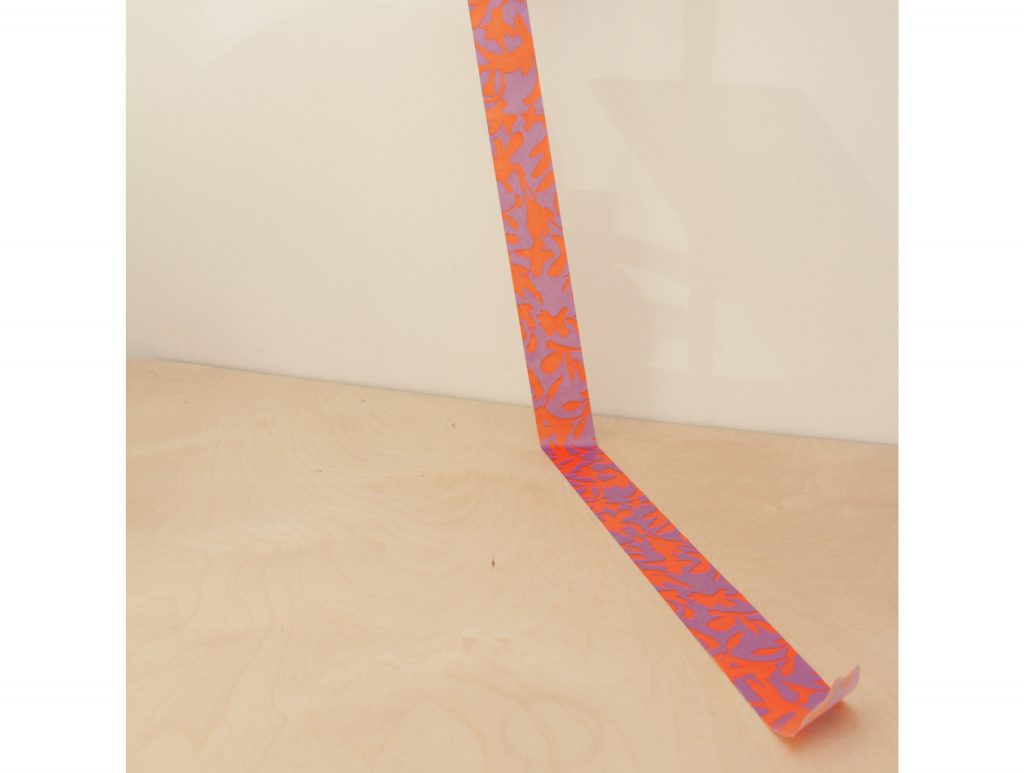 Masking Tape Verbrande Rand - Oranje