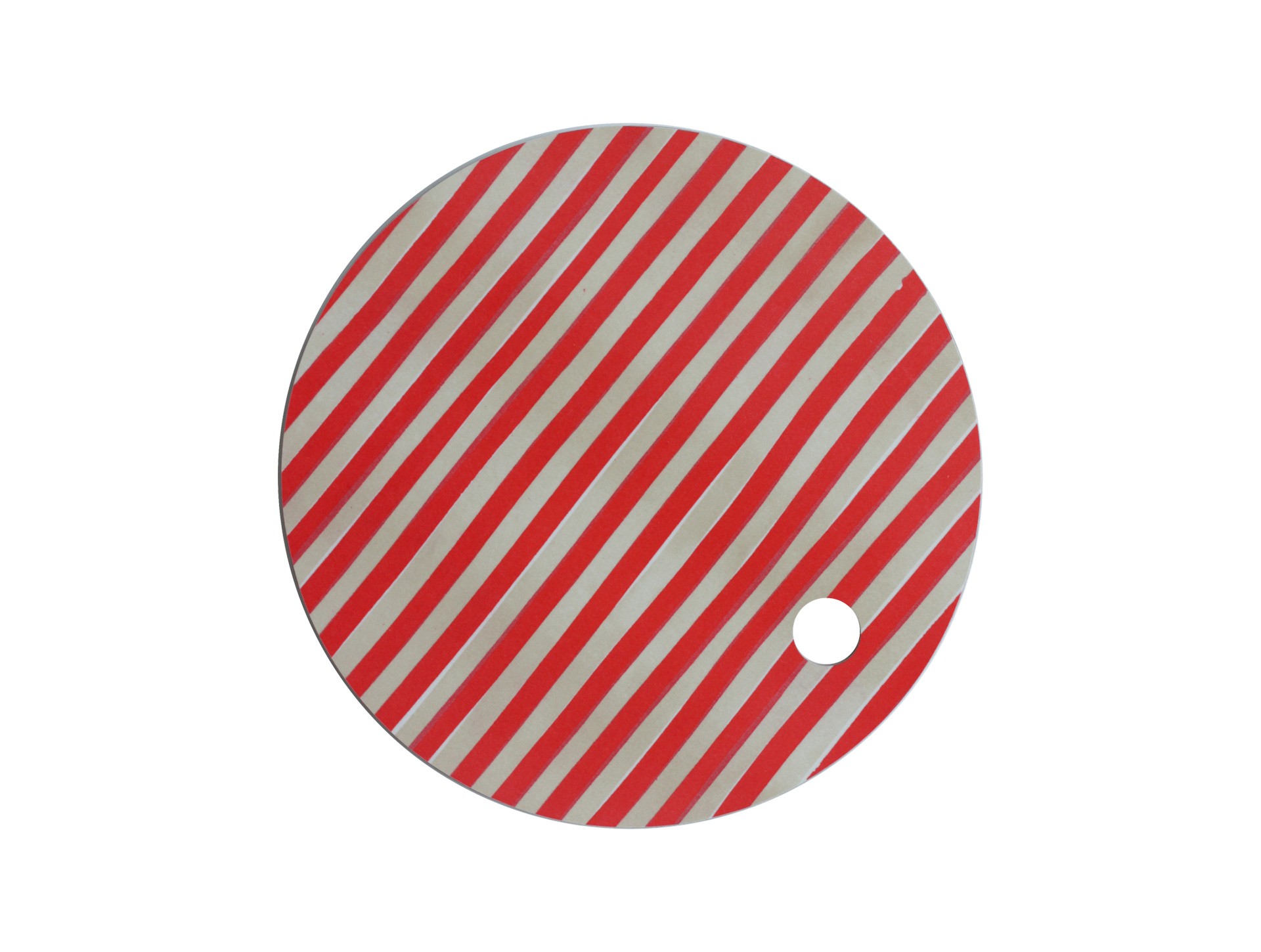 Trivet stripes red | cream