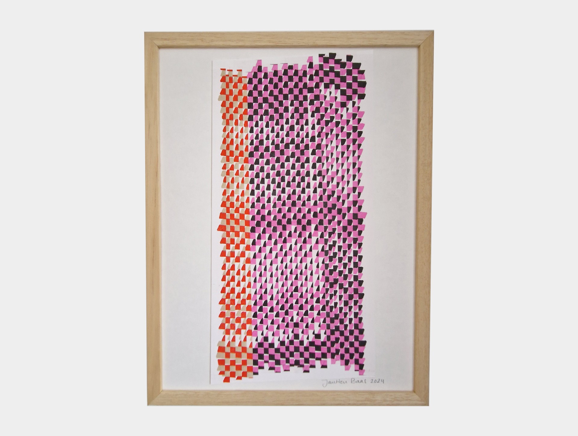 Collage strepen #13