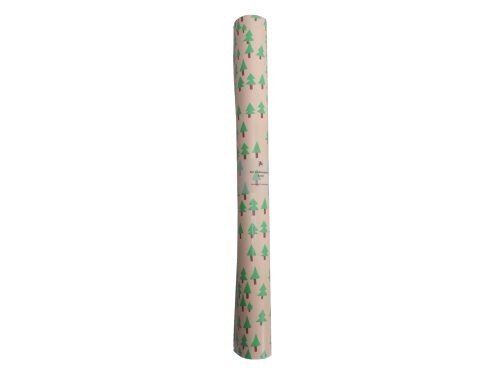 Rol pakpapier kerstbomen.