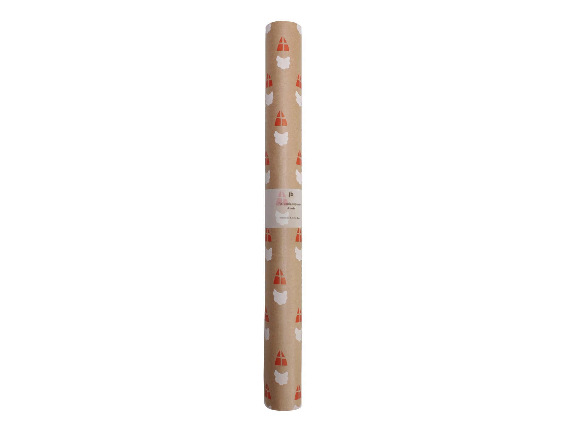 Rol pakpapier Sinterklaas craft