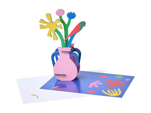 Pop out kaart. Matisse.