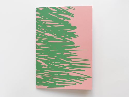 Notitieboekje B5 pluimen groen