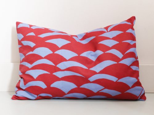 Cushion “Feathers and Scales”. Waves.