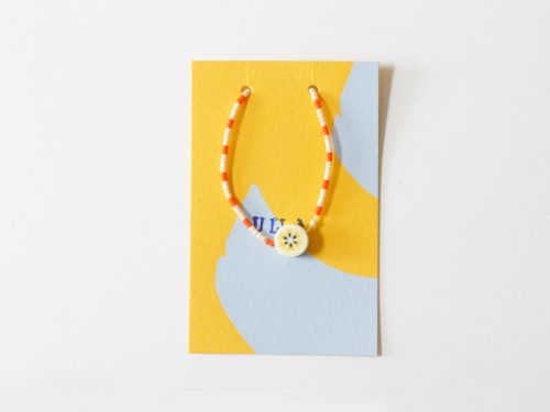 Kinder Armbandje Gele kiwi.